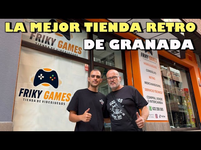 FRIKY GAMES: THE BEST RETRO STORE IN GRANADA!