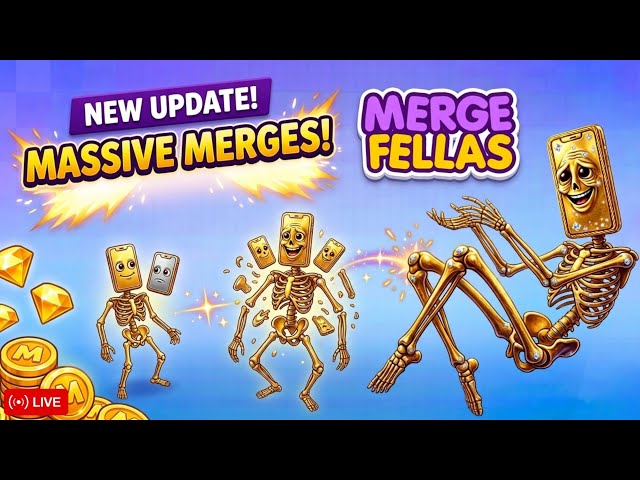 ⚠️​ WARNING 😱 Pure Italian Brainrot Ahead! 🔥 Merge Fellas Live #mergefellas  #shortlive