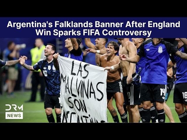 Argentina's Falklands Banner After England Win Sparks FIFA Controversy | FIFA World Cup 2026 | AD15