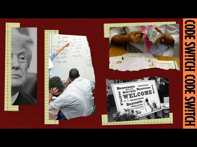 Trump is demanding English — while defunding ESL | Code Switch