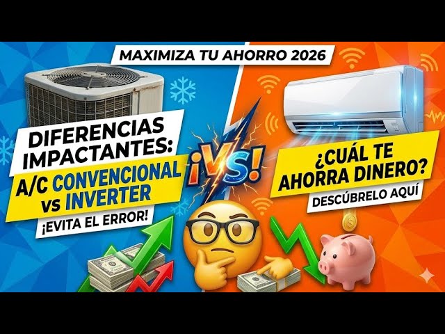 Inverter or conventional air conditioning? Which should I buy? Differences