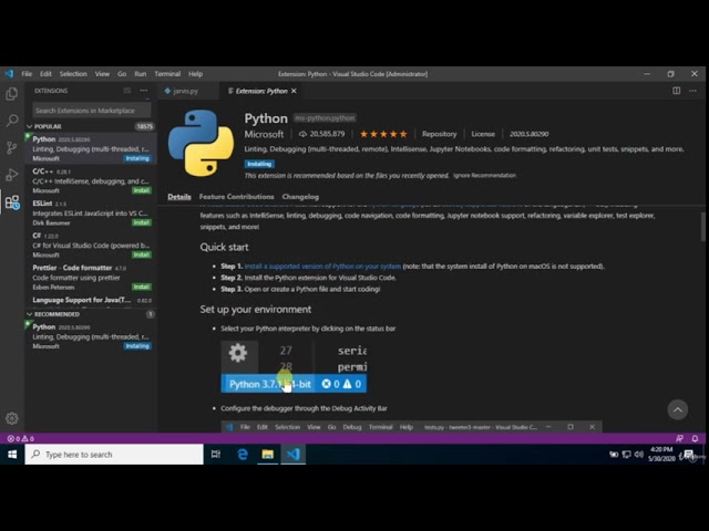 How To Create AI Assistant (JARVIS) With Python Like the One from Marvel's Iron Man Movie