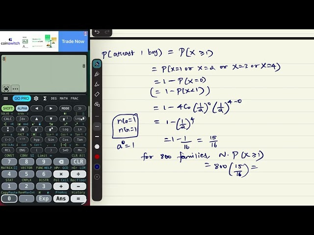 PROBLEMS ON BINOMIAL DISTRIBUTION - 1