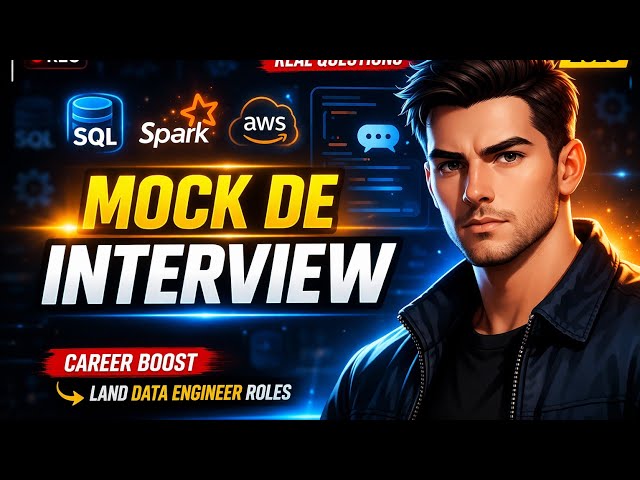 Mock Data Engineer Interview: SQL, Spark, Project & AWS Answers