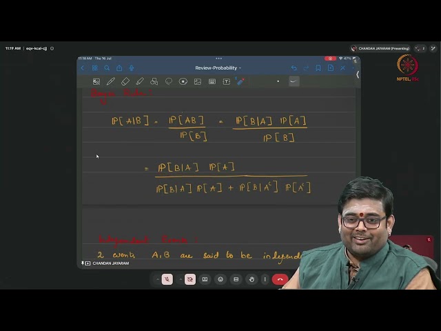 Tutorial 7 : Review of Basic Probability 1