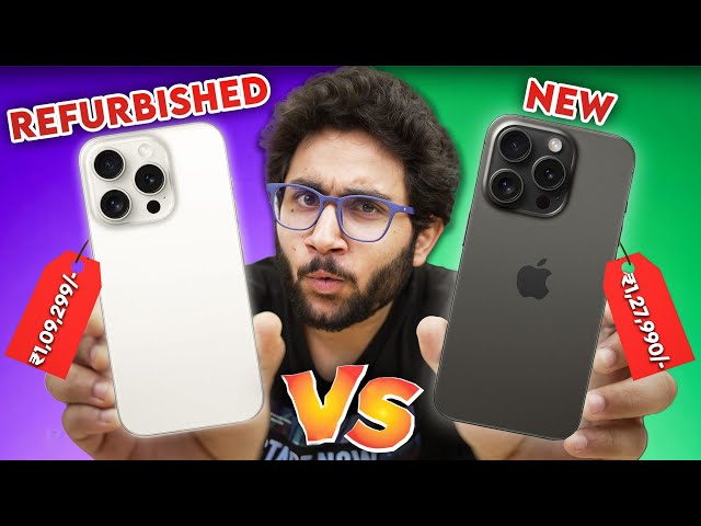 I Bought a Refurbished iPhone 15 Pro From Cashify! *Surprising*