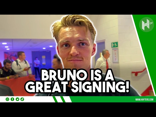 Why BRUNO is great for Arsenal I Martin Odegaard