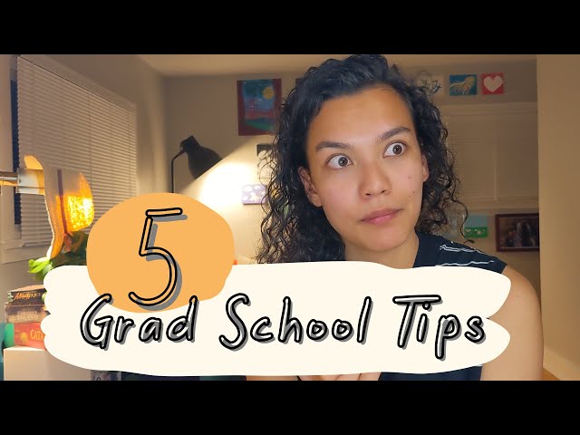 5 things i wish i knew before going to grad school (psychology) | my therapist career journey ch 5