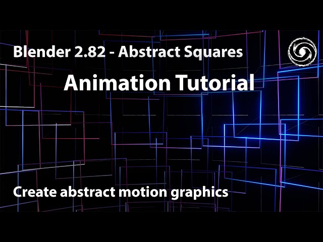 Recreate This Simple Stylish VJ Loop In Evee - Blender 2.82 Animation Tutorial