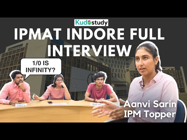 IPMAT Indore 2023 Personal Interview