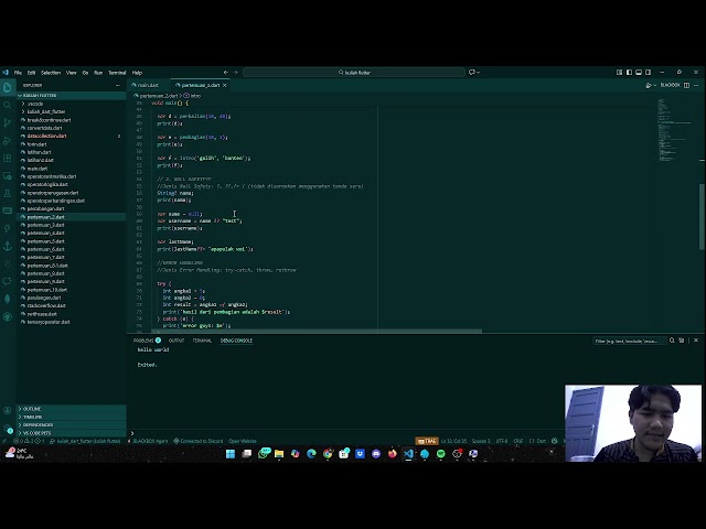 Dart Programming Languange Explanation
