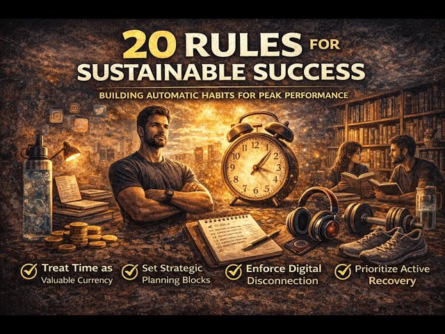 The 20-Rule Blueprint for High-Level Performance