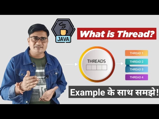 What is thread in java in hindi | Thread Program in Java | Creating a thread in Java