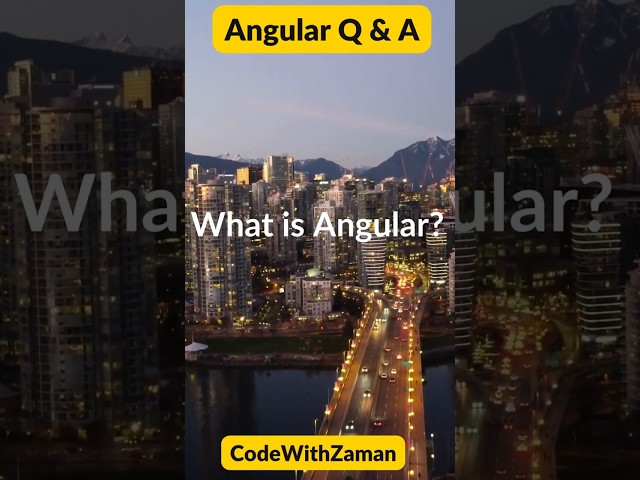 What is Angular: A Beginner’s Guide 🚀 #angular