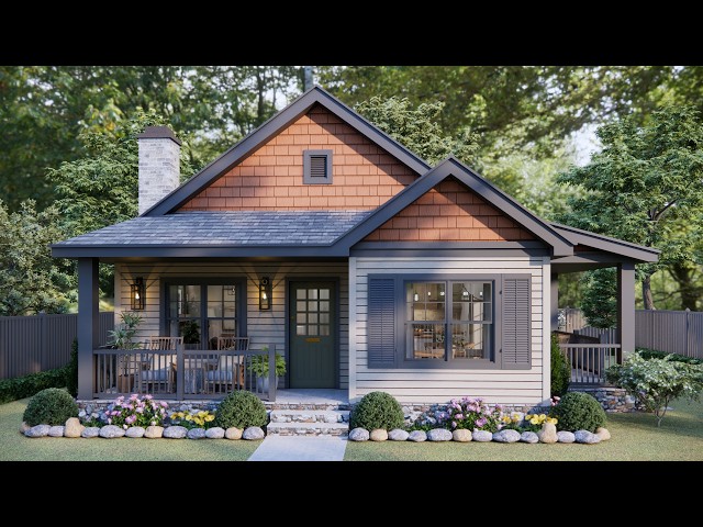 26' x 34' This AMAZING Small House Breaks All Expectations | Cozy & Perfect !!!