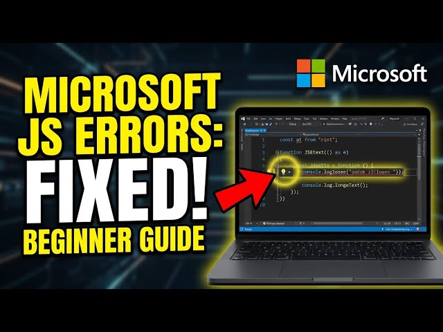 How to Reduce JavaScript Errors with Microsoft Visual Studio - Beginner Guide