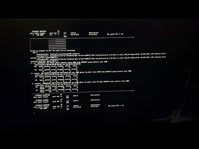 RHEL no gui firewall TTL