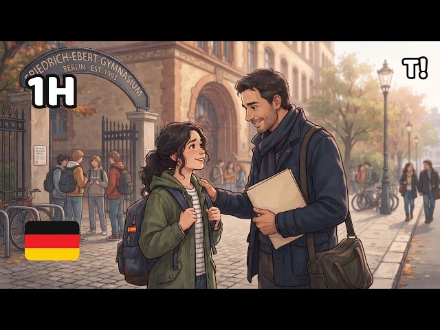 School Life in Germany 🇩🇪 | Simple German Dialogues for Expats & Beginners
