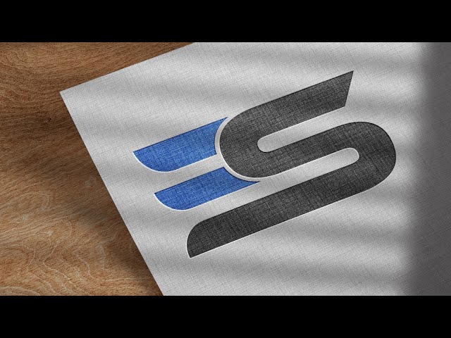 How To Create Elegant ES Letter Logo Design In Adobe Illustrator Tutorial @SumaiyaAkter12348 
