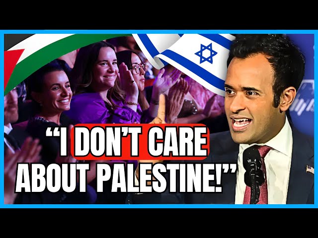 Vivek Ramaswamy ENDS The Two State Delusion Live On Stage - Jewish Crowd Erupts! 