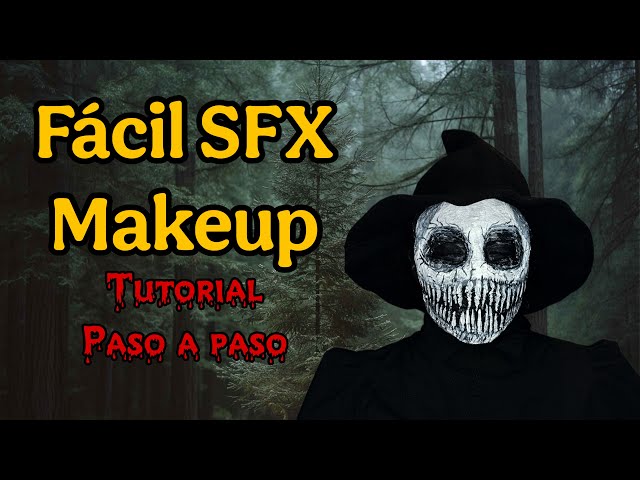 Fácil SFX makeup Tutorial para Halloween 