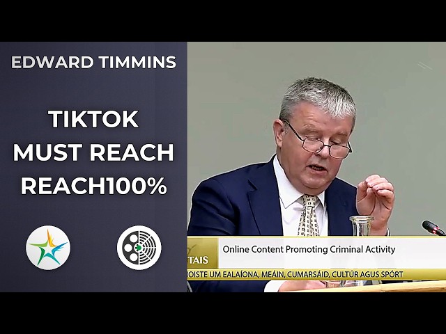 Edward Timmins demands zero tolerance from TikTok