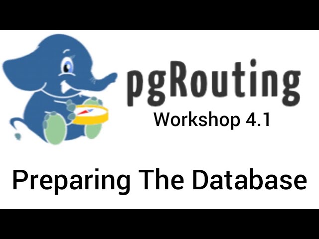 pgRouting: Video of Workshop section 4.1