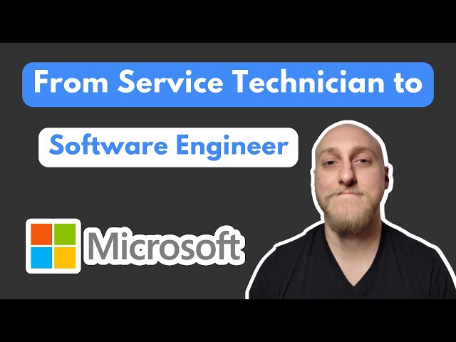From Service Technician to Software Engineer at Microsoft - Dustin Brett