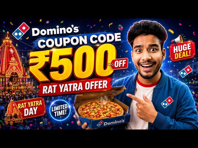 🍕 Domino's Coupon Code Today 2026 🔥 | Latest Working Promo Codes, Free Delivery & Best Pizza Deals 💥