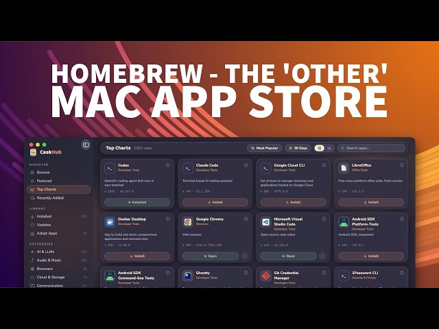 There’s a Second App Store for Your Mac (And It’s Free) - How To Use Homebrew