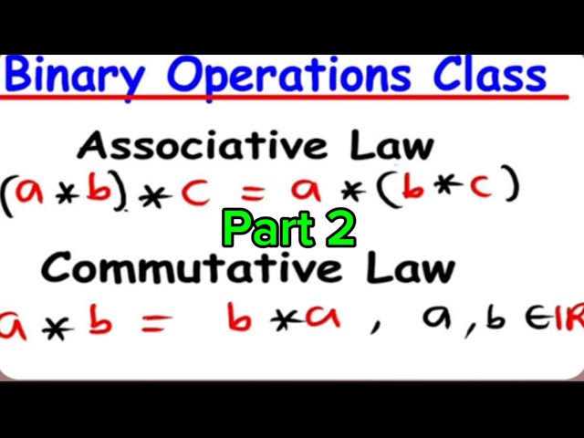 Binary operations | Non-Tabular Binary Operations with more than one property