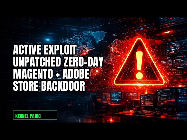 Magento & Adobe Commerce Zero-Day Exploited to Backdoor Online Stores