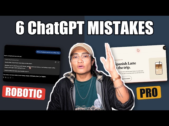 You're using ChatGPT WRONG! How to use AI PROPERLY for NON-TECHIES