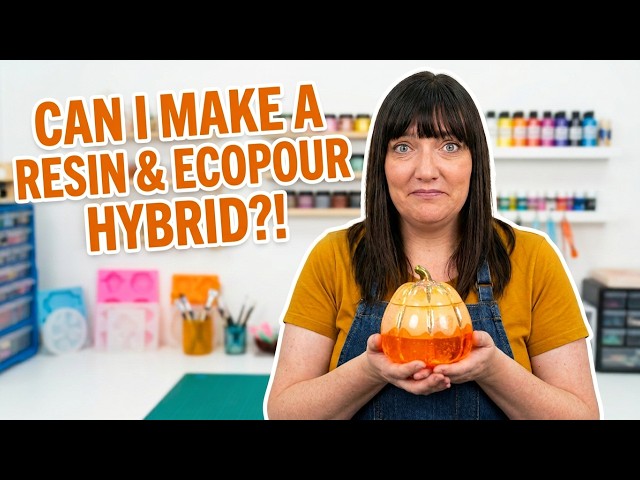 326 DIY Resin Pumpkin: Add Some Sparkle to Your Fall Decor | 4K