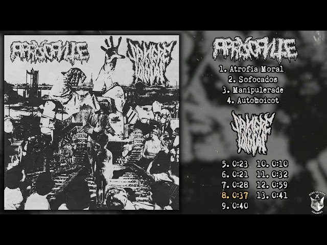 Arrogante / Sangre de Idiotas - split 7" FULL ALBUM (2026 - Grindcore)