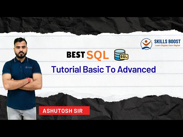 Best SQL Tutorial Basic To Advanced || All SQL Explained | All SQL Topics Explained #sqlserver