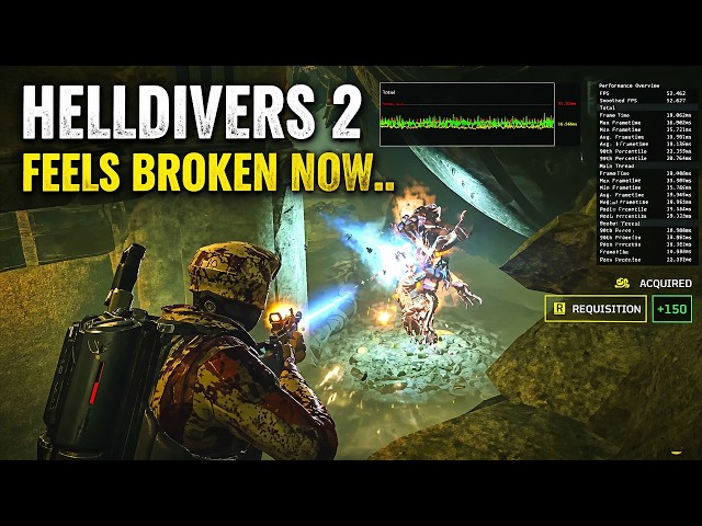 Is Helldivers 2 is graphically broken after this update? 