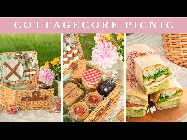 a cozy & whimsical cottagecore picnic 🧺🍓🌼 recipes & decor ideas