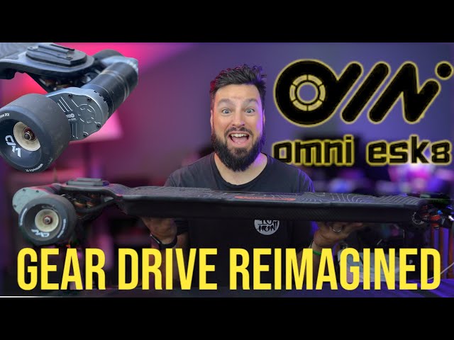 Revolutionize Your Ride with the Omni eSK8 Gear Drive System