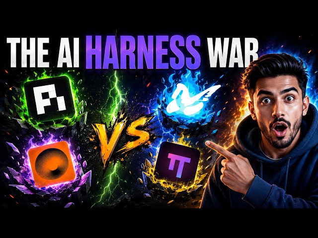 Pi vs Oh My Pi vs Prime Agent vs jcode! (The AI Harness War)