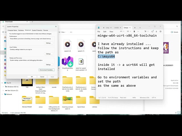 Step by Step Installation of VSCode and MinGW