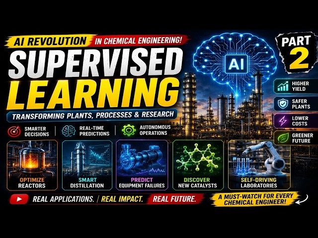 How AI is Revolutionizing Chemical Engineering | Supervised Machine Learning Applications