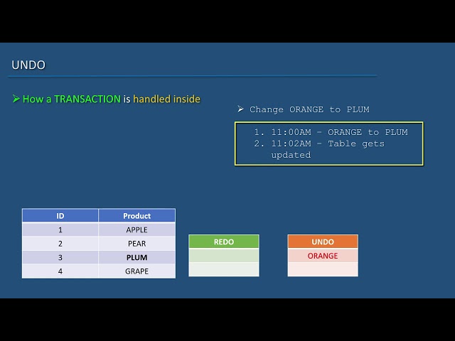 36 Oracle SQL Developer Tutorial For Beginners  43   Handling a Transaction   UNDO