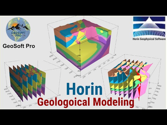 Automated 3D Geological Modeling in Horin® Using Maps, Sections & Drillholes
