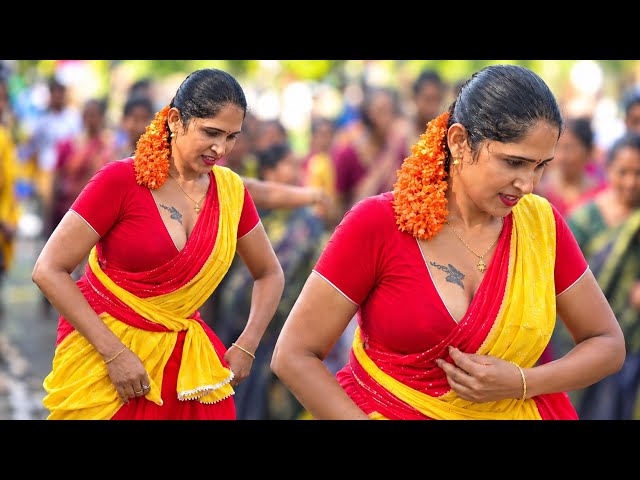 || Basinga Ballalu Dj song || Instagram folk trending DJ song || village hijra recording dance 