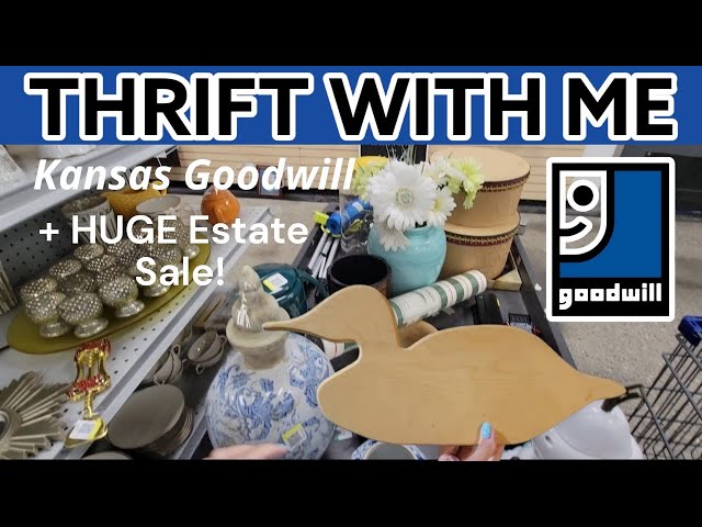 The Hunt Continues! Goodwill & Estate Sale Thrift With Me! Vintage Home Decor & More