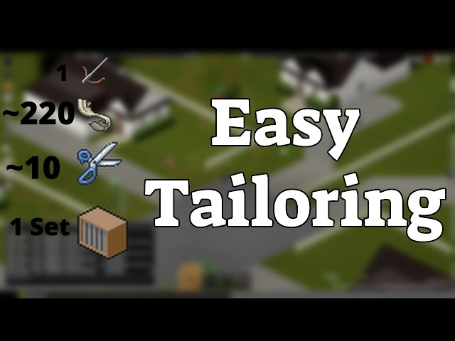 How to Level Tailoring Like a PRO