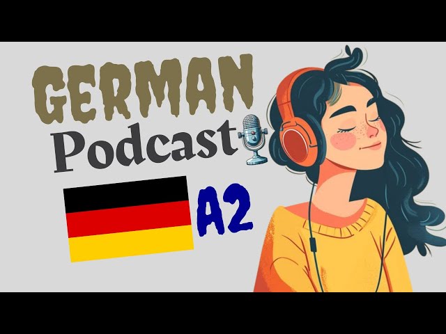 My Daily Routine in German (A2) | Learn German Easily with Podcast | episode 1 |  Easy German