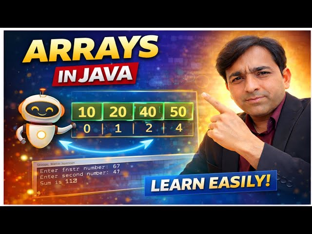 Java Array Explained in Hindi 🔥 | Array in Java Full Tutorial for Beginners | Array in Java #java
