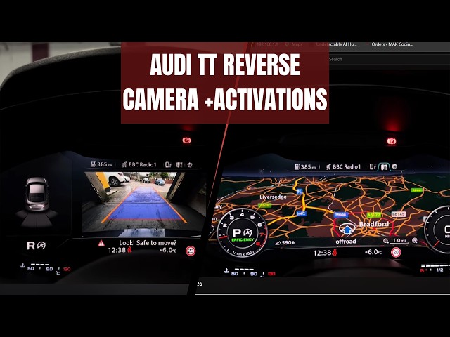 Audi TT MK3 OEM Camera + Navigation + Traffic Sign Activation | MAK Coding